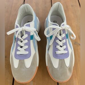 De Florance Milan Sneakers with Blue Lavender and Teal